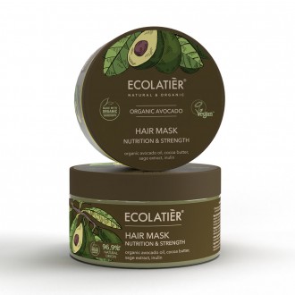 Mascarilla capilar Nutrición y Fuerza Aguacate Ecológico