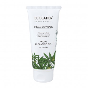 Gel Limpiador Facial Reafirmante Cannabis Ecológico